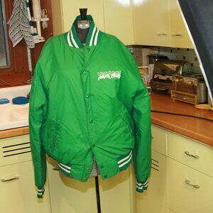 Vintage Nylon Windbreaker Lined Jacket Café Logo Coat Rennoc